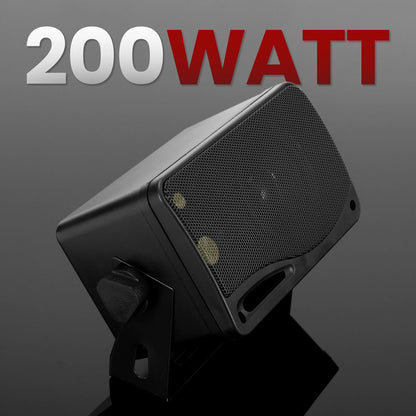 3-Way Indoor Outdoor Speakers 200W 3.5 Wall Mount Home Theater