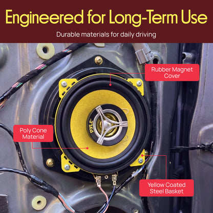6.5 Inch Component Car Speakers-PLG6.3