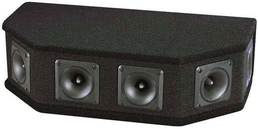 6 Way DJ Speaker System Full Range Audio 300W Peak Carpeted Finish