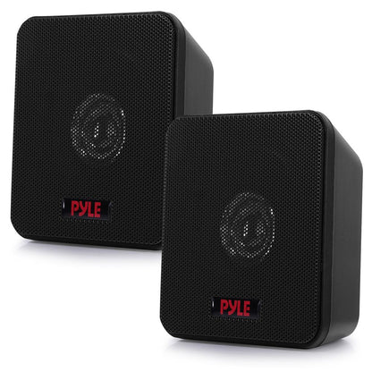 4 Mini Cube Bookshelf Speakers
