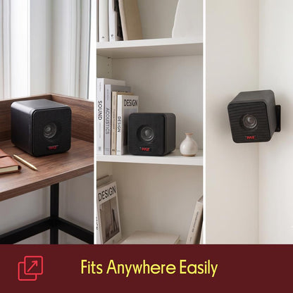 4 Mini Cube Bookshelf Speakers