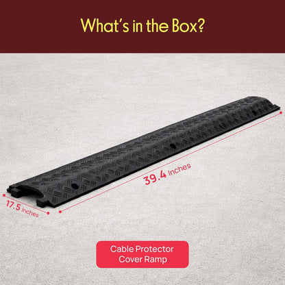 Cable Cover Ramp Safety Track 1-Ch.