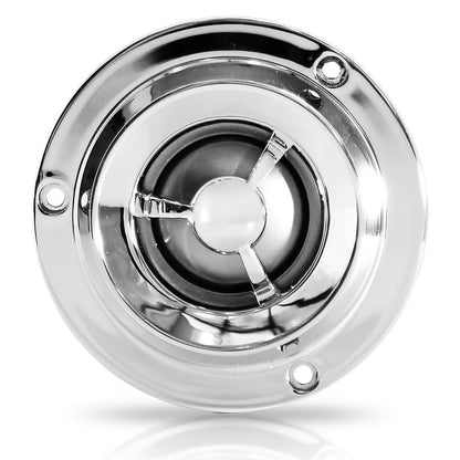 4 Titanium Car Tweeter 200W Enhanced Sound Plastic Frame