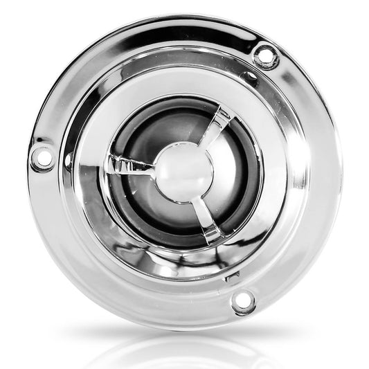 4 Titanium Car Tweeter 200W Enhanced Sound Plastic Frame