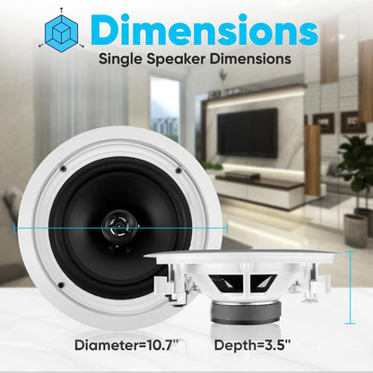 8.0 Home In-Wall / Ceiling Speakers