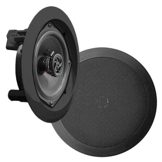 In-Wall/Ceiling Speakers 200W Flush Mount 2-Way Stereo System