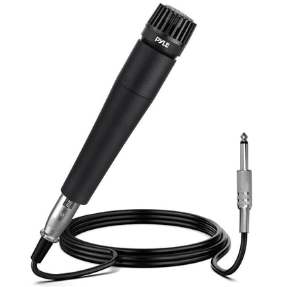 Dynamic Handheld Microphone High Output Built-in Pop Filter Rugged Design