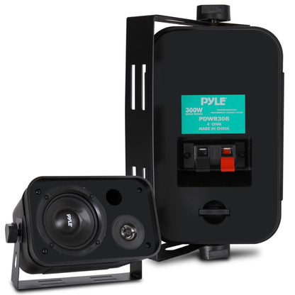 3.5 Indoor/Outdoor Wall Mount Speakers-PDWR30B