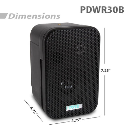 3.5 Indoor/Outdoor Wall Mount Speakers-PDWR30B