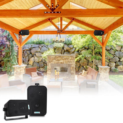 3.5 Indoor/Outdoor Wall Mount Speakers-PDWR30B