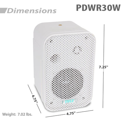 3.5 Indoor/Outdoor Wall Mount Speakers-PDWR30W