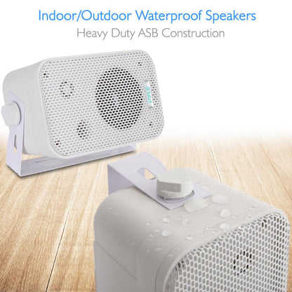 3.5 Indoor/Outdoor Wall Mount Speakers-PDWR30W