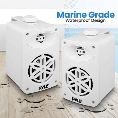 2-Way Indoor/Outdoor Speaker System-PDWR35WT