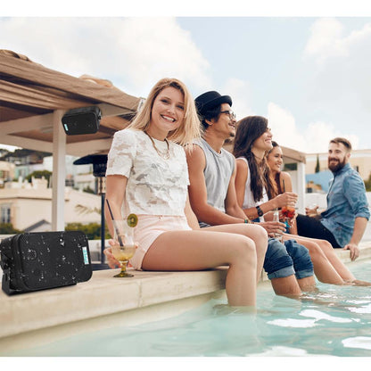 Waterproof Outdoor Speaker System 5.25 Woofer Heavy Duty Black