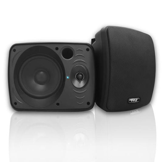 5.25 Waterproof Bluetooth Speakers Deep Bass Heavy Duty Grill 2 Pack