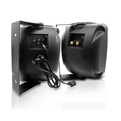 5.25 Waterproof Bluetooth Speakers Deep Bass Heavy Duty Grill 2 Pack