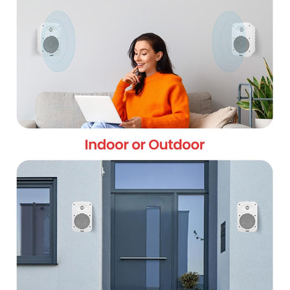 2-Way Indoor/Outdoor Speaker System-PDWR55WT
