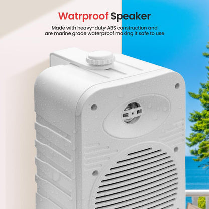 2-Way Indoor/Outdoor Speaker System-PDWR55WT