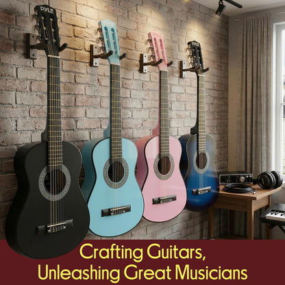 Beginners 6-String Acoustic Guitar Kit-PGAKT30BK