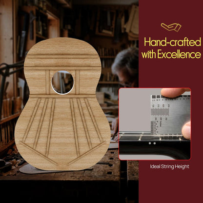 Beginners 6-String Acoustic Guitar Kit-PGAKT30BL