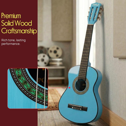Beginners 6-String Acoustic Guitar Kit-PGAKT30LBL