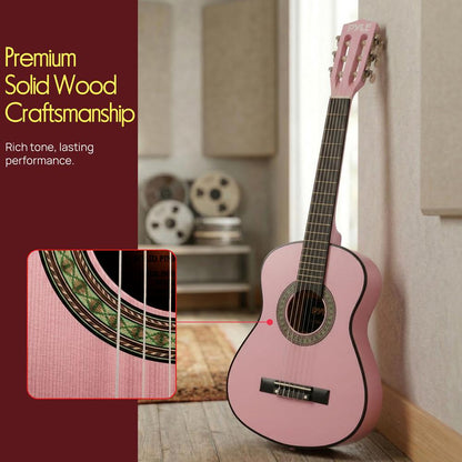 Beginners 6-String Acoustic Guitar Kit-PGAKT30PK