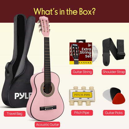 Beginners 6-String Acoustic Guitar Kit-PGAKT30PK