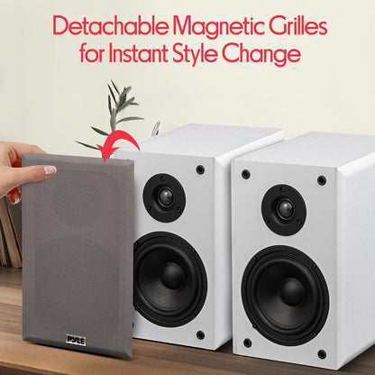 Bookshelf Speakers-PHQBS53WH