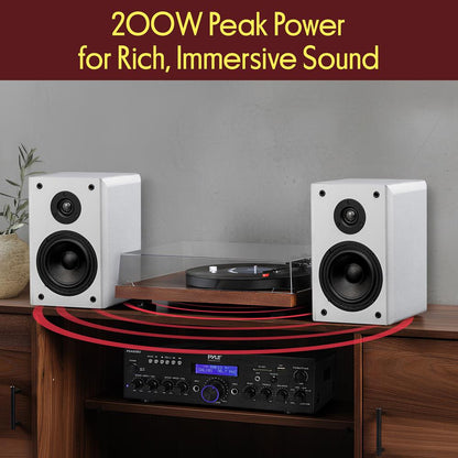 Bookshelf Speakers-PHQBS53WH