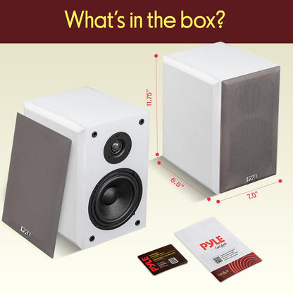 Bookshelf Speakers-PHQBS53WH