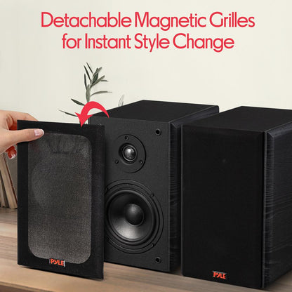 Bookshelf Speakers-PHQBS62BK