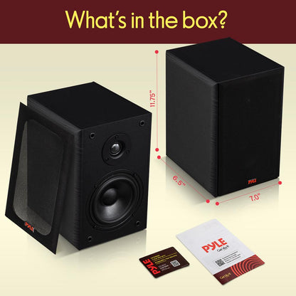 Bookshelf Speakers-PHQBS62BK