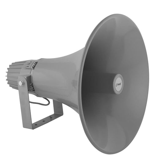 80W Outdoor PA Horn Speaker Aluminum Housing Grey
