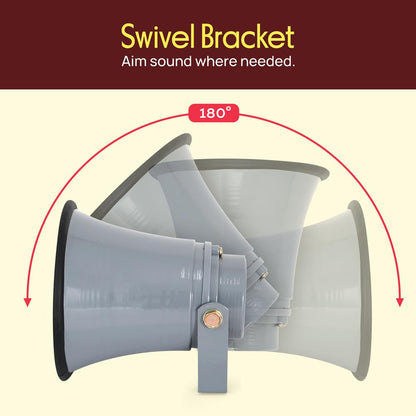 6.3 Indoor / Outdoor Pa Horn Speaker