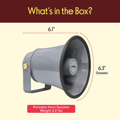6.3 Indoor / Outdoor Pa Horn Speaker