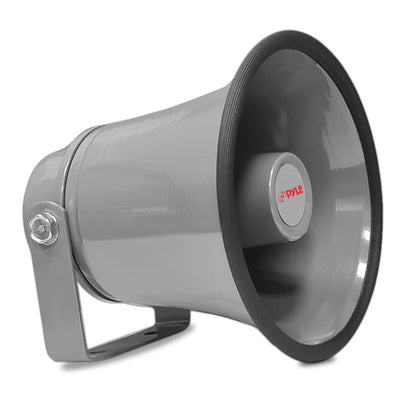 Portable PA Horn Speaker Clear Sound Aluminum Housing Grey