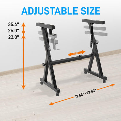 Keyboard Stand Max Stability Steel Construction Adjustable Height