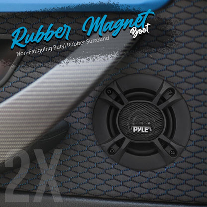 3-Way Car Stereo Speakers 240W Low Distortion 5.25 Triaxial Pair