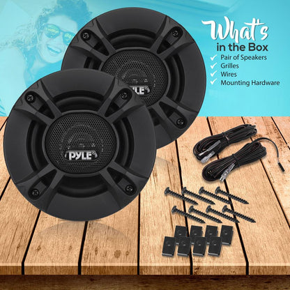 3-Way Car Stereo Speakers 240W Low Distortion 5.25 Triaxial Pair