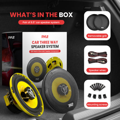 6.5 Inch Component Car Speakers-PLG6.4