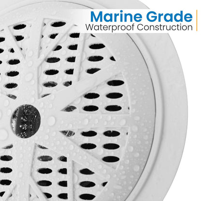 4 Waterproof Stereo Speaker System