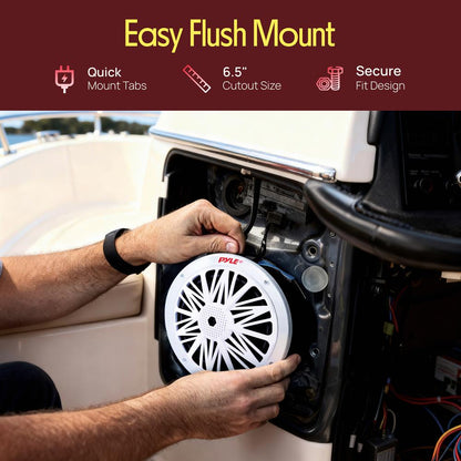 6.5 Inch Marine Component Speakers-PLMR63