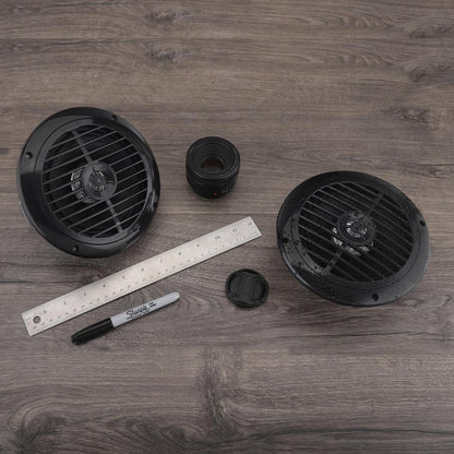 6.5 Dual Marine Speakers Waterproof 120W Polypropylene Cone-PLMR67B