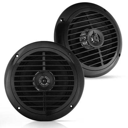 6.5 Dual Marine Speakers Waterproof 120W Polypropylene Cone-PLMR67B