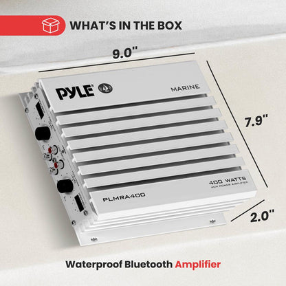 Marine Amplifier 400W Waterproof Dual MOSFET Power Supply