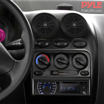 Marine Stereo Kit Bluetooth Hands-Free 4 Waterproof Speakers