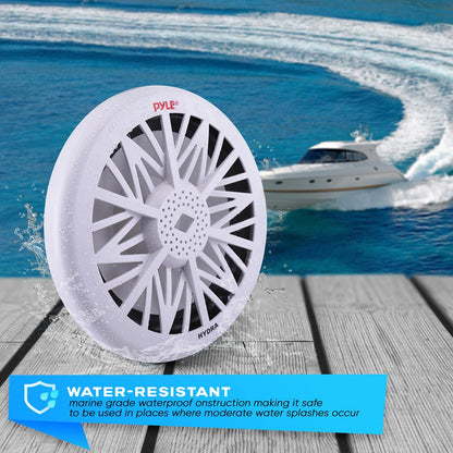 10 Marine Subwoofer 500W Waterproof Polypropylene Cone White