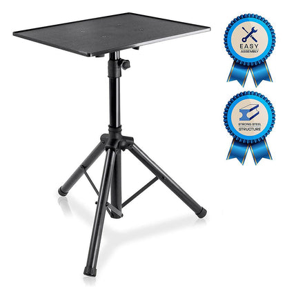 Laptop Projector Stand - Adjustable Height Durable Metal Portable