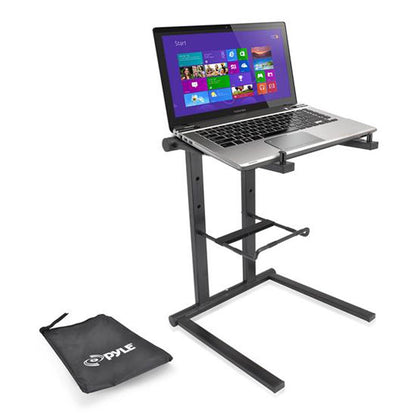 Portable Folding Laptop Stand - Adjustable Height 11 inches Steel Alloy