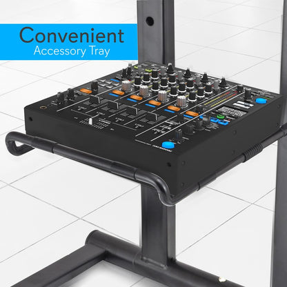 Portable Folding Laptop Stand - Adjustable Height 11 inches Steel Alloy